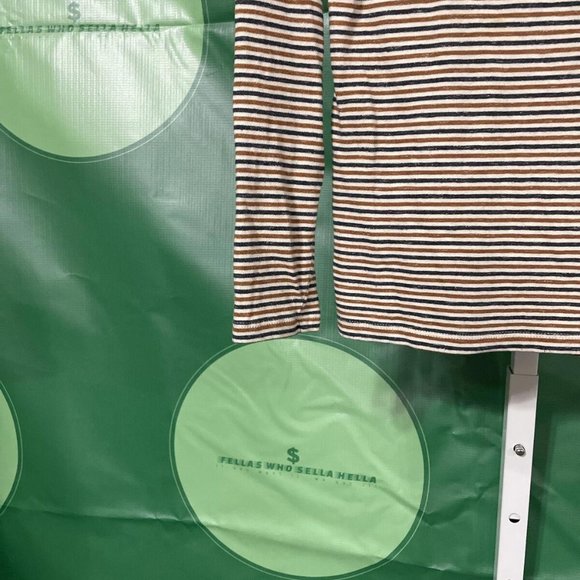 Whistles Multicolor Horizontal Striped Women’s Size US 8 Blouse  - Used w/ Stain - Picture 2 of 9